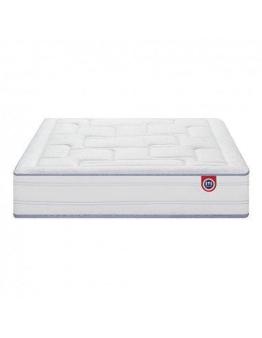 Matelas ressorts, latex et mémoire de forme MAXIMILIEN  30 cm MERINOS