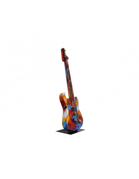 Statue GUITARE multicolore SOCADIS