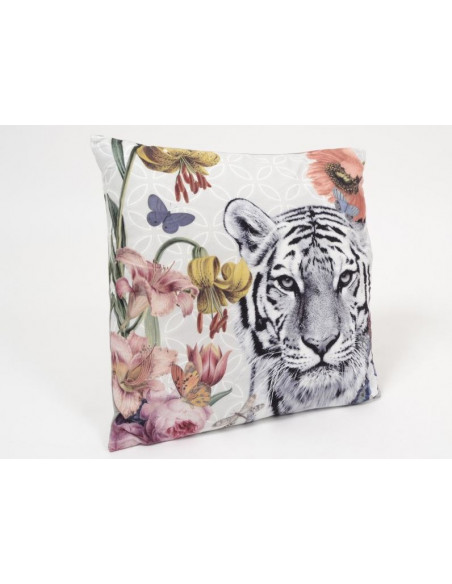 Coussin SWEET-HOME tigre 45x45