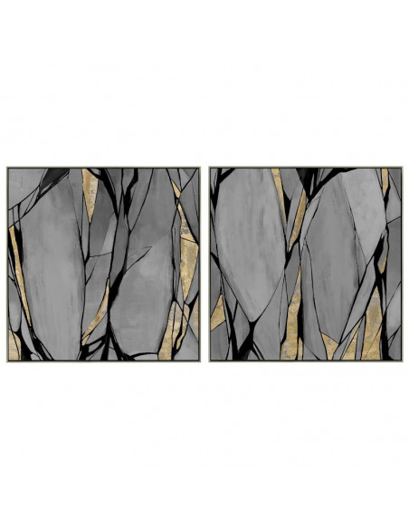 Tableau abstrait 80x80cm