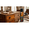 Cire de Beauté à la Térébenthine Kiraviv - Nourrit, Protège et Fait Briller vos Meubles en Bois