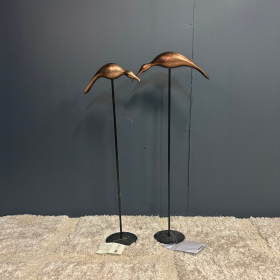 BIRD SCULPTURE BRONZE MATT M