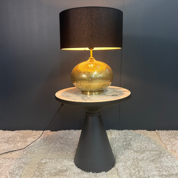 LAMPE GOLD & BLACK DRIMMER - MODÈLE D'EXPOSITION