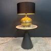 LAMPE GOLD & BLACK DRIMMER