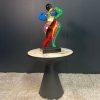 SCULPTURE MADAME EN COULEUR - MODÈLE D'EXPOSITION