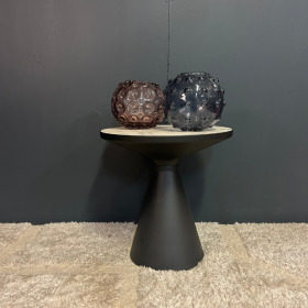 VASE BOULE ROSE - MODÈLE D'EXPOSITION
