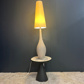 LAMPE CYNTHIA TAUPE 130 CM - MODÈLE D'EXPOSITION