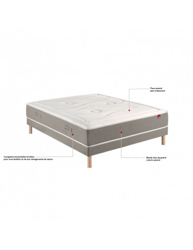 Matelas à ressorts NYMPHE (ORIGINES) 29 cm EPEDA