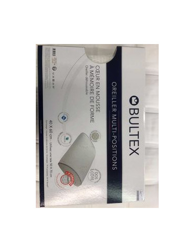 Oreiller multi-position BULTEX - Exposition