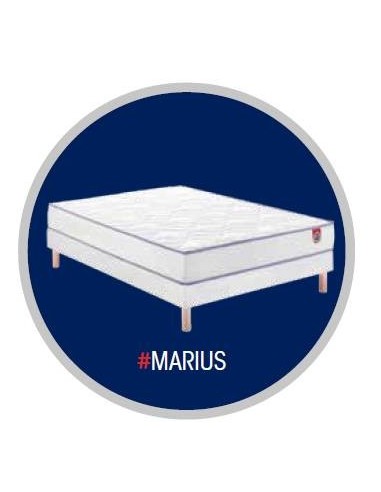 Matelas en Mousse Haute Résilience MARIUS 19 cm MERINOS